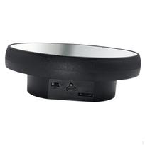 Elektrinis motorizuotas sukamasis padėklas, Daugiafunkcis automatinis dovanų vitrinos padėklas, Langinis besisukantis padėklas. 16 cm Black