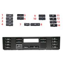 Oro kondicionieriaus jungiklių skydelio mygtuko dangtelis 64116915812 BMW X5 E53 1999-2006 E39 1996-2002
