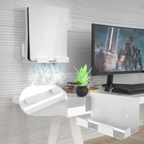 Metalinis sieninis laikiklis, skirtas PlayStation 5 PS5 disko versijai, konsolės laikiklis