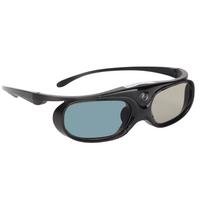 3D Akiniai 1080P LCD Akiniai Plačiakampis 178 laipsnių Įkraunama Baterija 3D Užrakto Akiniai Juodi juoda