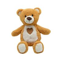 TULILO Brown teddy bear mascot, 20 cm