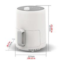 1.5L Air Fryer Cooker 900W Electric Deep Fryers Oven Oil Free Low Fat Healthy White