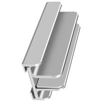 Vertical Laptop Stand 3 Slots Orderly Storage Width Adjustment Laptop Organizer for Homes Office Silver sidabras