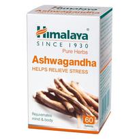 Himalaja Ashwagandha Tabletės 250mg Streso Malšinimui Proto ir Kūno Atjauninimui 60 Tablečių