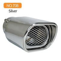 Nerūdijančio plieno duslintuvo išmetimo vamzdis Citroen C3-XR/Venucia T70/Zotye T600 sidabras