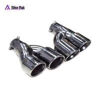 Suderinamas išmetimo vamzdis BMW 3 serijai G20/G28 320/325/330, keturių išėjimų nerūdijančio plieno ir anglies pluošto duslintuvo galiukas. Stainless Steel Tip