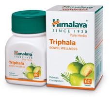 Himalaya Herbals Triphala kapsulės virškinimo sveikatai Palengvina pilvo pūtimą ir vidurių užkietėjimą Palaikymas – 60 kapsulių