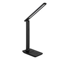 Globo 58439SA – įkraunama stalinė lempa BRIGHTON su jutikliniu šviesos reguliatoriumi, LED/4W/5V, 1800 mAh, juoda