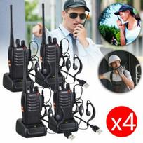 Domofonai, Baofeng BF-888S Walkie Talkie 400-470MHz dvipusis ilgo nuotolio radijas + ausinių rinkinys