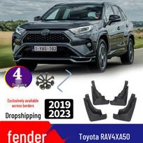 Toyota RAV4 XA50 (2019–2023 m) Purvasargiai ir padangų apsaugos priedai 2019-2023 juoda