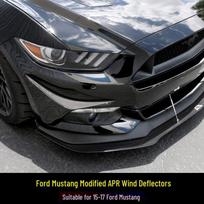 Ford Mustang 2015-2017 APR Anglies Pluošto Sparneliai & Buferio Ašmenų Spoileris 300 taip spalva