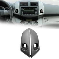 Pair Center Console Instrument Cluster Finish Panel Trim For Toyota RAV4 2006-12