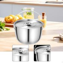 Camping Cooking Pot with Lid And Handle, Versatile for Kitchen Restaurant 2L