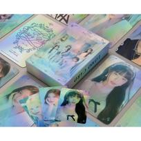 Ive photocards, holograms, glossy, Jang Won-young, Ahn Yu-jin, Lee Seo, Ray, Leez, 55 sheets