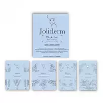 Week End Set Joliderm: Joliderm, Coconut Water, Hydrating, Sheet Mask, For Face + Joliderm, Contouring, Under-Eye Mask Patch + Joliderm, Green Tea, Oxygenating & Purifying, Sheet Mask, For Face + Joliderm, Anti-Blackheads, Local Treatment Patch, For Face
