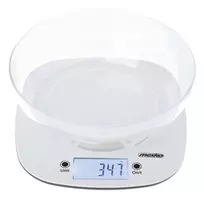 Adler Kitchen Scale with a bowl | MS 3179w | Graduation 1 g | Display type LCD | White