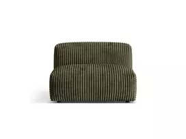 Modulinis sofa-lova Martina, 1 sėdynė, 90x106x75, samanų žalia
