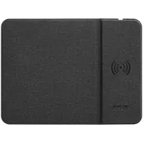 CANYON MP-W5, Mouse Mat with wireless charger, Input 5V/2A,9V2A Output 5W/7.5W/10W, 324*244*6mm, USB Type C cable length 1m, Black, 220g