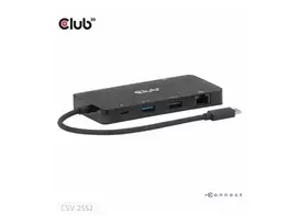 CLUB 3D 9-1 USB-C Dual HDMI 100W Hub