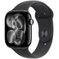 Apple Watch Series 11, GPS, Aluminium, Black Sport Band (S/M) - 46mm MEUW4MP/A