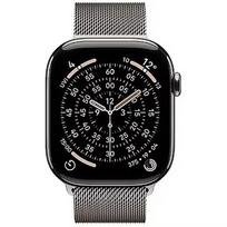 Apple Watch Series 11, GPS + Cellular, Natural Titanium, Milanese Loop  - 42mm MF8P4MP/A