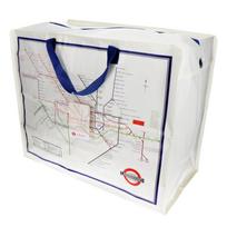 Iš perdirbto plastiko spintos daiktadėžė 58x28x48 cm Heritage Tube Map – Rex London