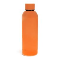 Oranžinės spalvos iš nerūdijančio plieno butelis Kelioninis buteliukas 500 ml – Rex London