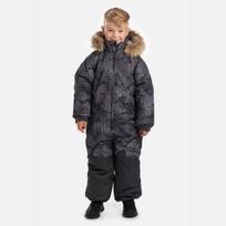 Huppa Žieminis kombinezonas WILLE, dark gray pattern/ dark gray
