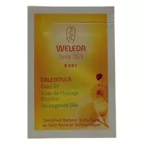 Weleda, Baby, Calendula, Hydrating and Repairing, Marigold, Body Oil, Day, 2 ml *Sample