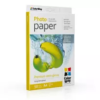 ColorWay Premium Semiglossy Photo Paper, 255g/m, A4, 50pcs.
