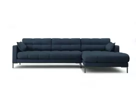 Kampinė Sofa - dešinė, Mamaia, 5 vietų, 293x185x75, mėlyna