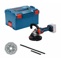 BOSCH GBR 18V-15 S betono šlifuoklis SOLO L-Boox