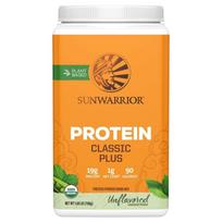 Sunwarrior Classic Plus Protein, Augaliniai baltymai, Natūralūs - 750 g