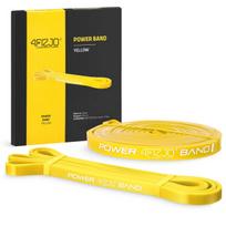 Pasipriešinimo guma 4FIZJO Power Band, 1-5 kg, labai lengvo pasipriešinimo, treniruoklis pratimams, fitness treniruotėms, jėgos treniruotėms