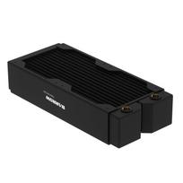 Barrow Dabel-60d Radiator 240 mm – juodos spalvos