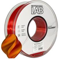 3D Plastikas – Filamentas PLA Silk Dual Color raudonas auksinis | 1.75 mm, 1 kg | Professional LAB