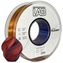 3D Plastikas – Filamentas PLA Silk Tri Color raudonas geltonas mėlynas | 1.75 mm, 1 kg | Professional LAB