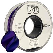 3D Plastikas – Filamentas PLA Silk Tri Color mėlynas violetinis juodas | 1.75 mm, 1 kg | Professional LAB
