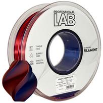 3D Plastikas – Filamentas PLA Silk Dual Color raudonas mėlynas | 1.75 mm, 1 kg | Professional LAB