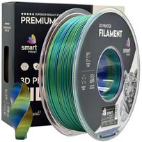 3D Plastikas – Filamentas PLA Silk Tri Color raudonas mėlynas žalias | 1.75 mm, 1 kg | SPrint