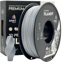 3D Plastikas – Filamentas PLA+ sidabrinis | 1.75 mm, 1 kg | SPrint