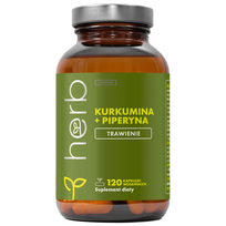 HERB Curcumin + Piperine 120 vcaps