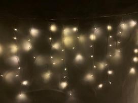 El. girlianda VARVEKLIS, 360LED, IP44, 4,2W, 31V, šiltai balta, 9 m