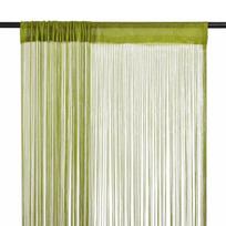Virvelinės užuolaidos, 2vnt., 100x250cm, žalios spalvos, Žalia