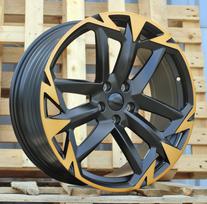 Ratlankis RACINGLINE YF3005 R20x8.5 5x112 ET 38 CB 57.1 (Black Polished Half Matt Cooper) (850 kg)