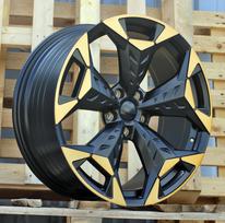 Ratlankis RACINGLINE YF5717 R19x8.5 5x112 ET 38 CB 57.1 (Black Polished Half Matt Cooper) (700 kg)