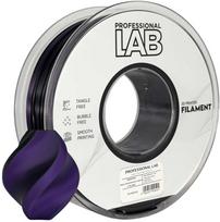 3D Plastikas – Filamentas PLA Silk Dual Color juodas violetinis | 1.75 mm, 1kg | Professional LAB