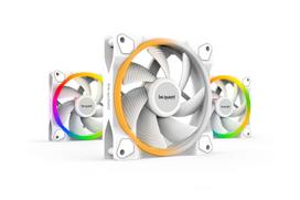 be quiet! Light Wings ARGB PWM Fan, Triple Pack - 120mm, white