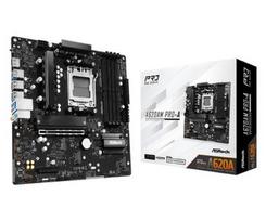 Mainboard|ASROCK|AMD A620|Socket AM5|micro ATX|RAM DDR5-SDRAM|4xSlots|On-board graphics card Yes|3xNumber of M.2 (M) slots|A620AM Pro-A|A620AMPRO-A