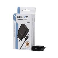 Beline 30W USB-C charger with USB-C cable, black
